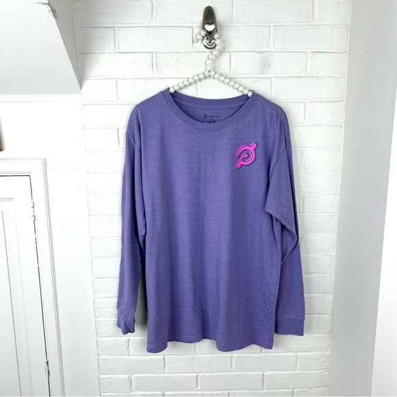 Peloton Tops - Peloton Purple Graphic Long Sleeve Shirt Size S
